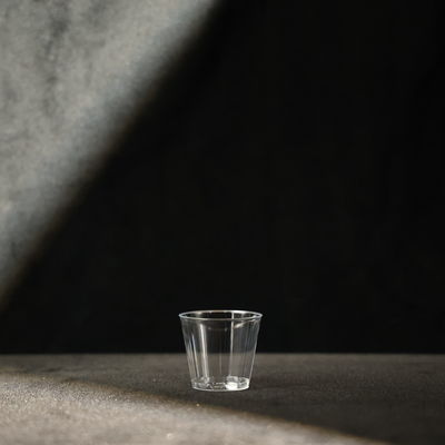 1oz Transparent PS Plastic Cups Plastic Tumbler For Hot And Cold Beverages FDA Certified