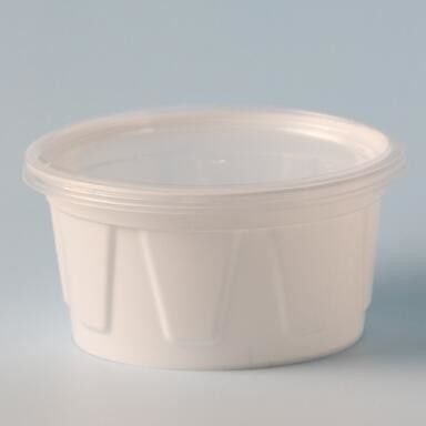 300ml Round Plastic Food Container Multi Purpose Food Storage Leak Proof Freezer Safe