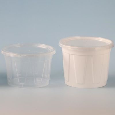 300ml Round Plastic Food Container Multi Purpose Food Storage Leak Proof Freezer Safe
