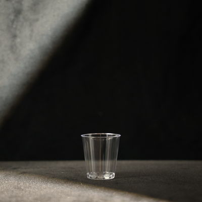 FDA Certified Round 1.5 OZ PS Plastic Cups Disposable PS Cup For Hot And Cold Beverages