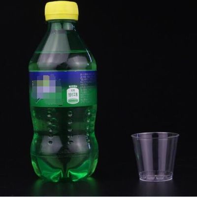 Customized Transparent Round PS Plastic Cups with Durability and Logo Design