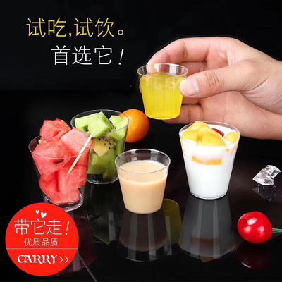 Eco Friendly FDA Certified PS Plastic Cups Ideal for Hot and Cold Beverages
