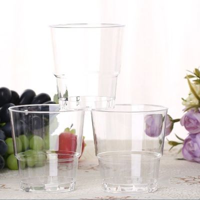 Food Grade Plastic Cups Durable Customizable and Perfect for Wine Beverages and Water