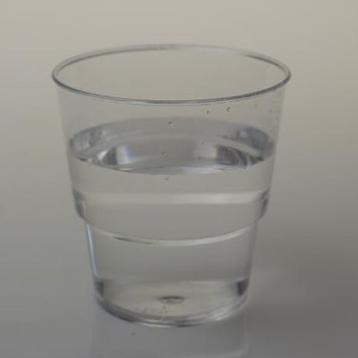 Disposable 6OZ 10g PS Plastic Round Cups for Drinks In Customized Color