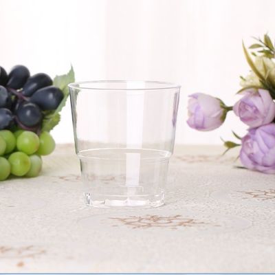 Disposable 6OZ 10g PS Plastic Round Cups for Drinks In Customized Color