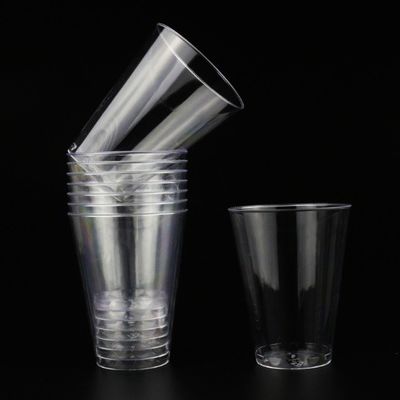 210ML Round PS Plastic Disposable Cups For Hot And Cold Drinks FDA Certificated
