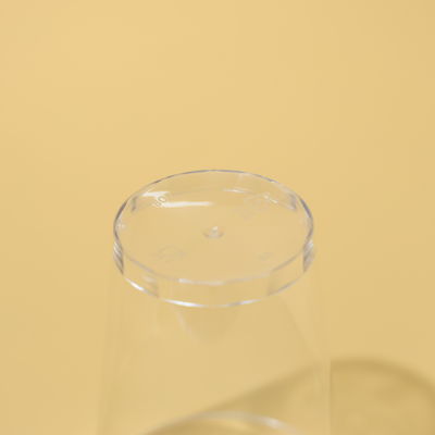 11.5g Disposable PS Plastic Round Cups With Customized Logo For Juice And Beverage