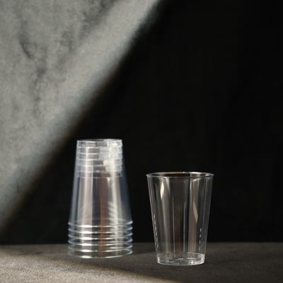 11.5g FDA Passed PS Plastic Cups With 8oz Capacity For Party,Outdoor And Cafe