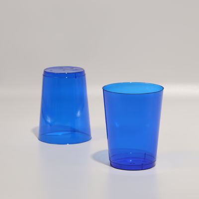 FDA Approved 12.5g Clear Plastic Cup for Water Juice and Wine With Printed Logo