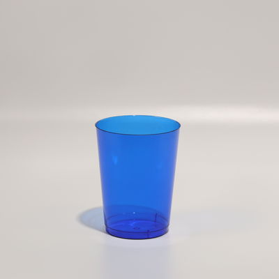 FDA Approved 12.5g Clear Plastic Cup for Water Juice and Wine With Printed Logo