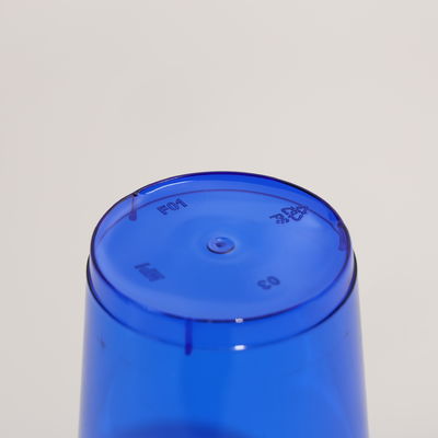 FDA Approved 12.5g Clear Plastic Cup for Water Juice and Wine With Printed Logo