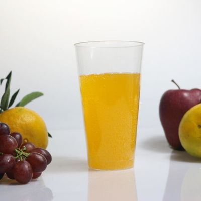 Juice And Beverage Plastic PS Cups Food Grade With Lid