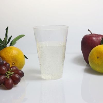 Juice And Beverage Plastic PS Cups Food Grade With Lid