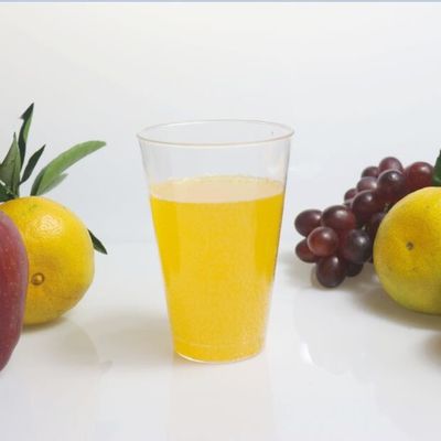 Customized Printed FDA Round Shape PS Plastic Cups for Food Packaging 12OZ Capacity
