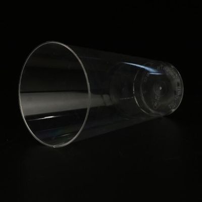 Clear Custom Printed PS Plastic Cups with PS Material For Hot and Cold Beverage
