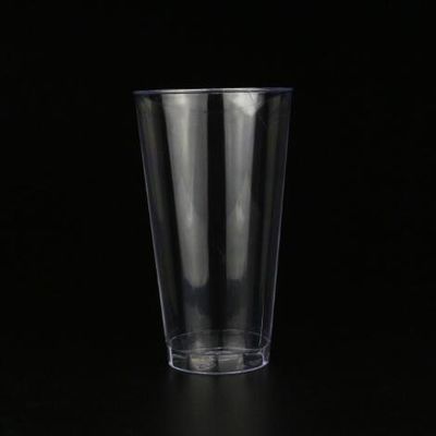 Disposable PS Plastic Cups For Juice Food Grade With Customized Logo