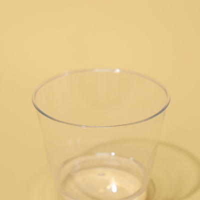 Durable Clear PS Plastic Cups Ice Cream Cup Transparent Plastic Cake Cup
