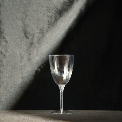 270ml High Durability PS Plastic Cups Goblet For Beverage Wine And Champagne