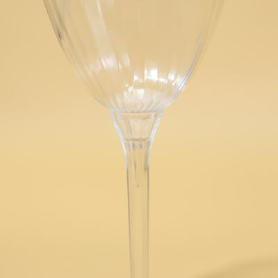 270ml High Durability PS Plastic Cups Goblet For Beverage Wine And Champagne