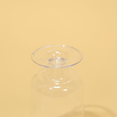 FDA Approved 5oz Round Goblet Plastic Cups PS Material For Champagne And Wine Use
