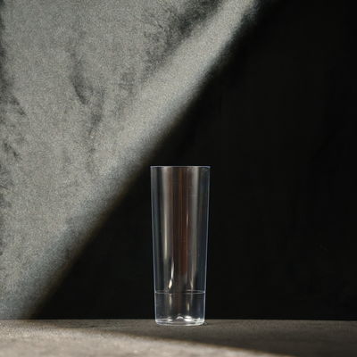 9OZ PS Transparent Plastic Cups For Hot And Cold Drinks In Party