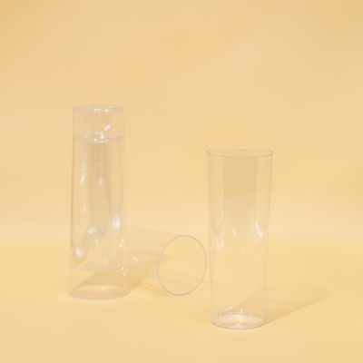 9OZ PS Transparent Plastic Cups For Hot And Cold Drinks In Party