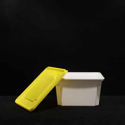 Rectangular Food Safe PP Lunch Box 1000ml Multi Purpose For Hot And Cold Food