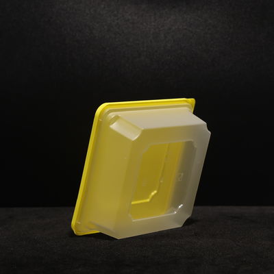 620ml Square PP Lunch Box With Snap On Lid For Hot And Cold Food
