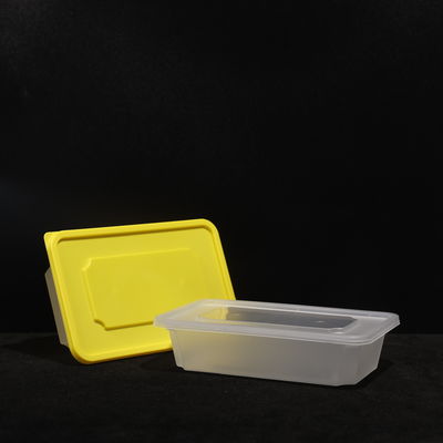 Disposable PP Lunch Box Leak Proof Sandwich Packaging Box In Customized Color