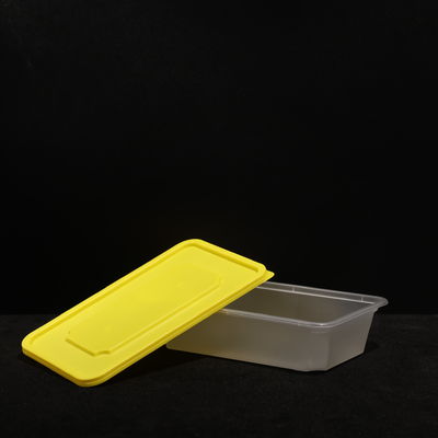 Bpa Free PP Plastic Food Packaging Container For Convenient Transport Lunch Box