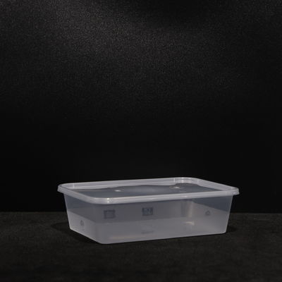 Suitable For Hot And Cold Food Disposable PP Lunch Box Packaging With Customized Color