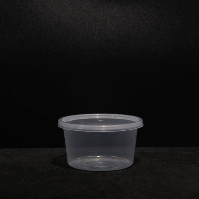 440ml Leak Proof Stackable Lunch Box PP Material Round Shape for Food Storage
