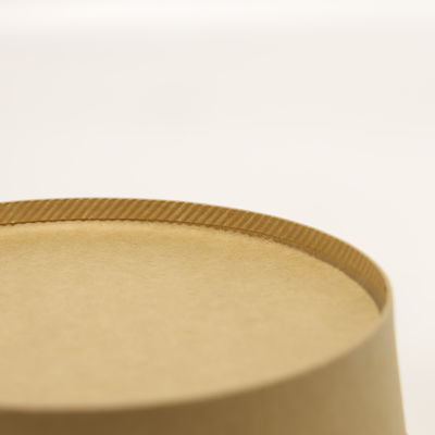 Customizable Recyclable Paper Packaging Box With Clear Lid CMYK Pantone Printing