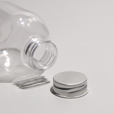 Durable Round PET Bottles with Screw On Lids for Tight Sealing