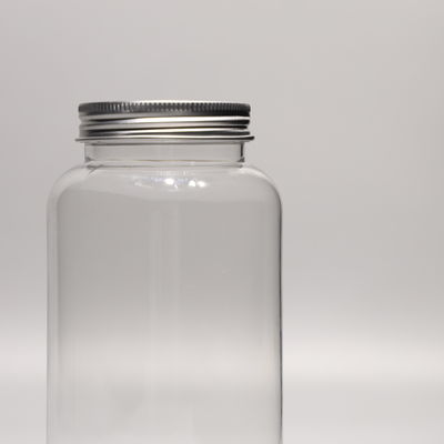 Screw On Cap PET Plastic Bottle With Customized Color For Food Storage