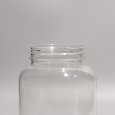 Screw On Cap PET Plastic Bottle With Customized Color For Food Storage