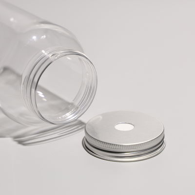 Screw On Cap PET Plastic Bottle With Customized Color For Food Storage