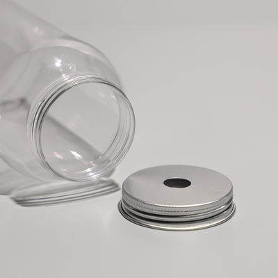 Screw On PET Plastic Bottle 500ml With Custom Logo And Tight Sealing
