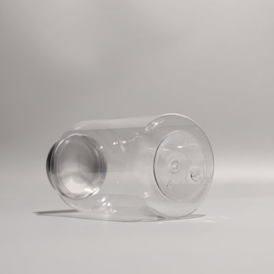 Custom Logo Printed Plastic Boba Tea Juice Bottle with Screw Cap Lid
