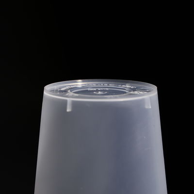 Customized Printing 500ML Plastic PP Juice Cup With Lid For Coffee