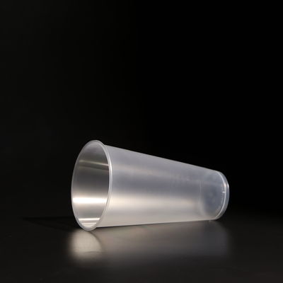 Reusable Disposable Plastic PP Cup With Flat/Dome Lid For Beverages And Juice