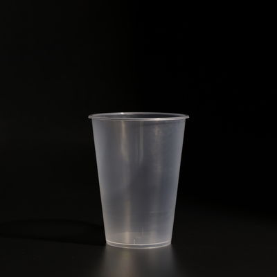 Eco Friendly BPA Free Clear Plastic PP Juice Cup for Boba Tea and Coffee