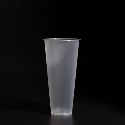 BPA Free Plastic PP Cup For Takeaway Juice Drinking Cup With Customized Logo