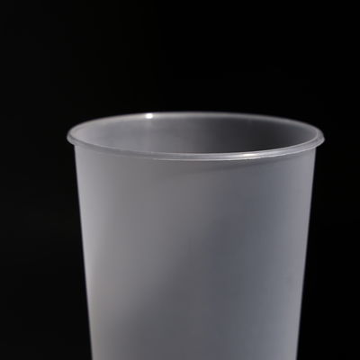 24OZ Plastic PP Cup With Lid In Customized Logo For Juice And Beverage