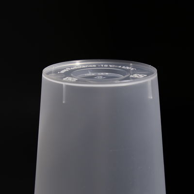 24OZ Plastic PP Cup With Lid In Customized Logo For Juice And Beverage
