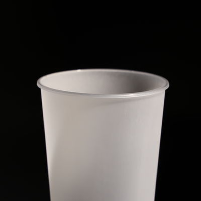 Personalized Disposable Plastic Cups PP With Flat And Dome Lids For Beverages Boba Tea