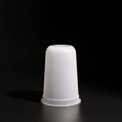 Customized Logo Printed  U Shape Disposable Plastic PP Drinking Cups With Flat/Dome Lid