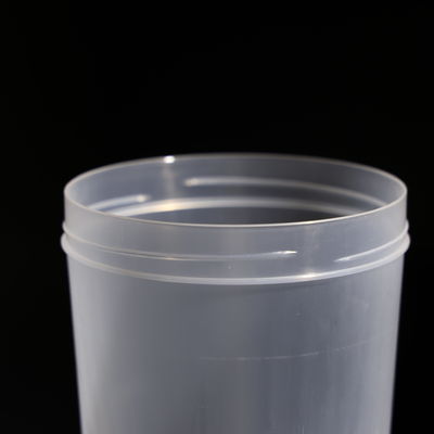 Customized Logo Design Clear Disposable PP Juice Cup With Flat Lid