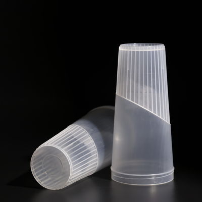 Crystal Clear Plastic PP Cup With Lids For Iced Beverage FDA Approved