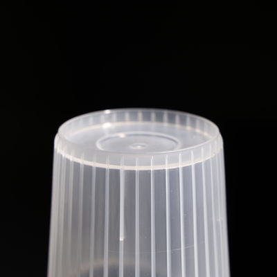 Transparent Disposable PP Plastic Cup for Juice Beverage Coffee Boba Tea